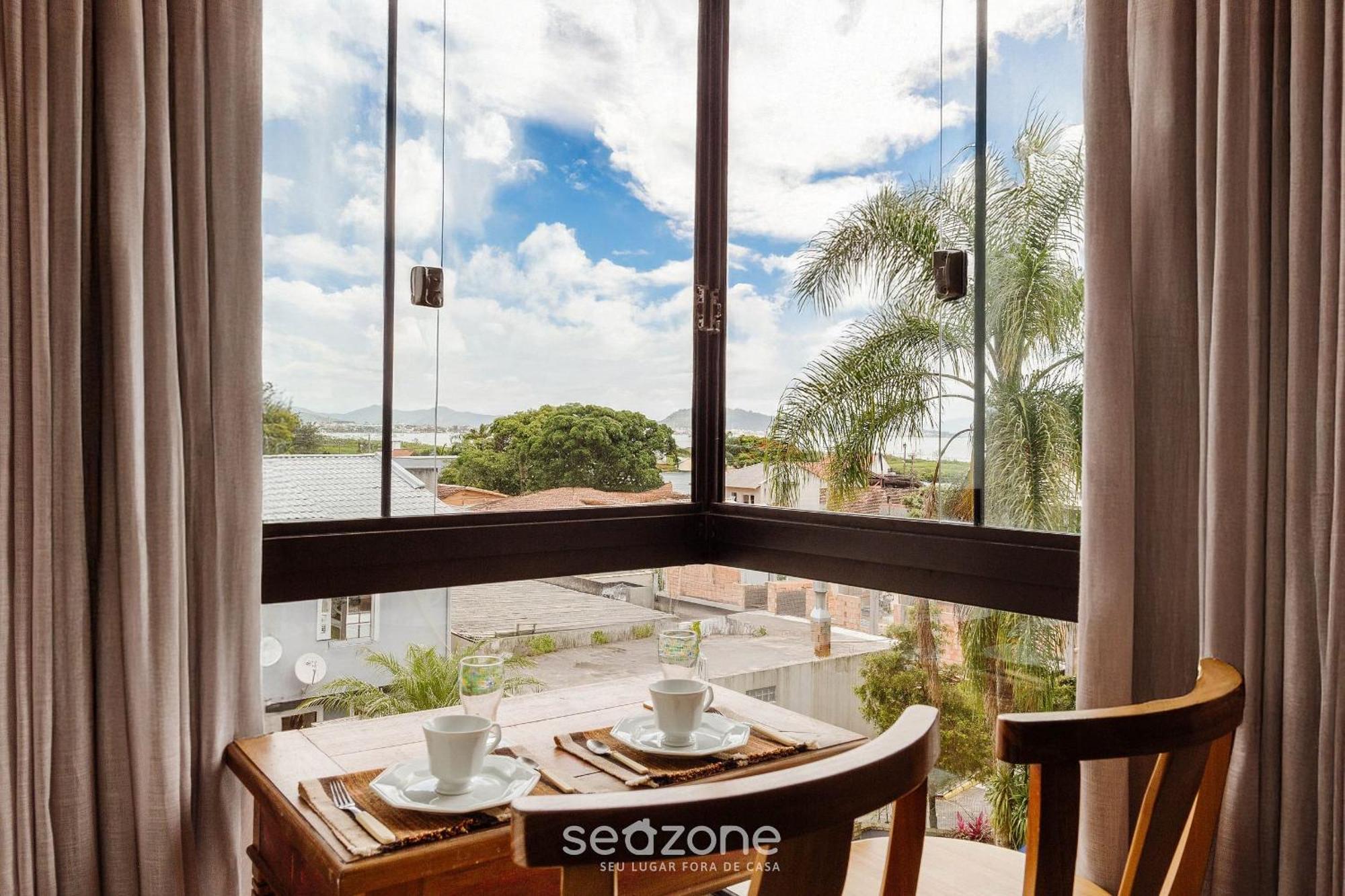 Apto Com Varanda E Vista Mar Em Floripa | Gvm133 Florianopolis Exterior photo